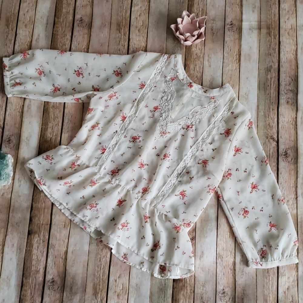 Pins and Needles Anthro top